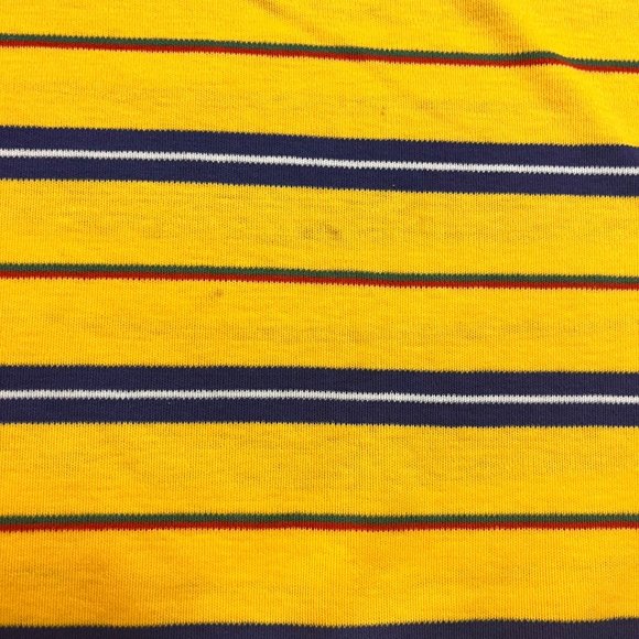 YELLOW RETRO STYLE POLO RALPH LAUREN POLO - Picture 3 of 4
